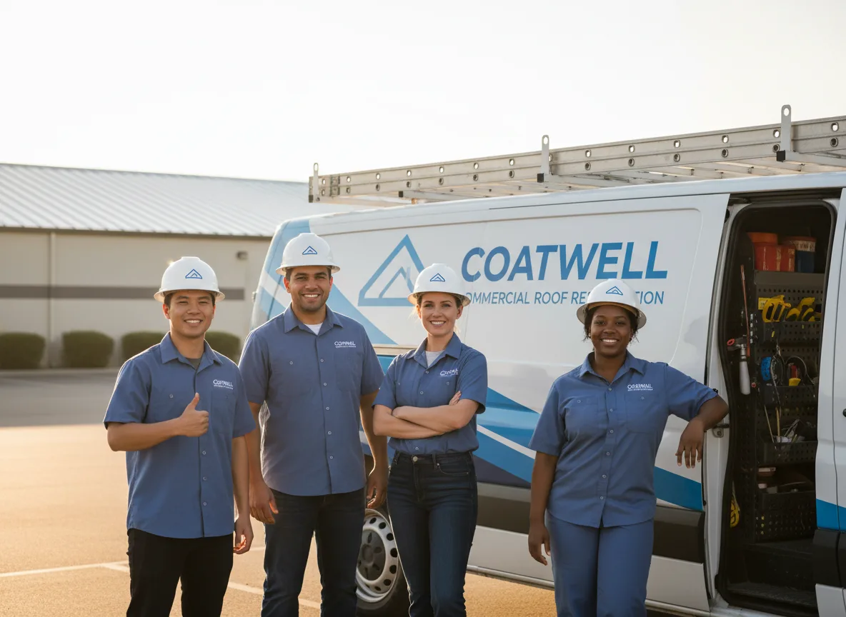 Commercial roof coating company in Lake Park, GA